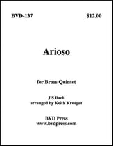 ARIOSO BRASS QUINTET P.O.D. cover